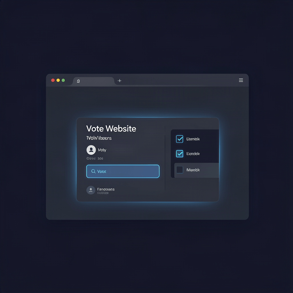 100 Vote Website